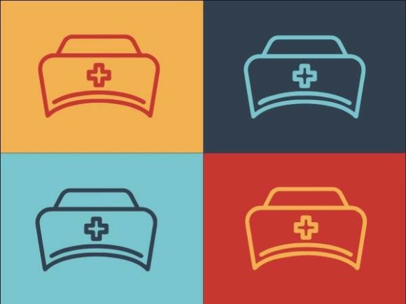 Medical Nurse Cap: Graphics and Logos for Professional Content