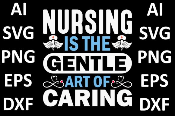 Nurse Design: Graphics for Print Templates