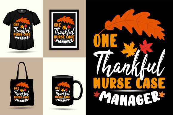One Thankful Nurse Thanksgiving Design Graphics