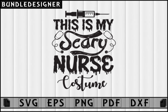 This is My Scary-Halloween Svg Design: Graphics & Print Templates